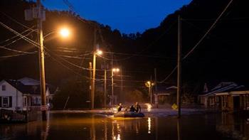 حاكم كنتاكي: ارتفاع حصيلة ضحايا الفيضانات إلى 25 قتيلا