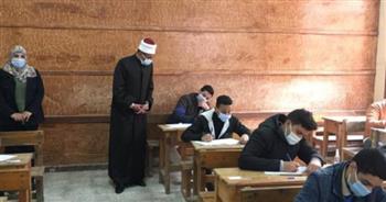 انتظام امتحانات الثانوية الأزهرية بشمال سيناء للقسم العلمي