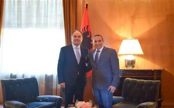 الرئيس الألباني المنتخب يستقبل السفير المصري في تيرانا