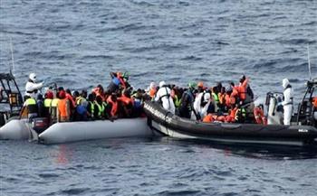 "البحرية الليبية" تنقذ 114 مهاجرا من جنسيات مختلفة على متن قاربين قبالة صبراتة