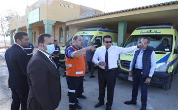  «عبدالغفار» يوجه بدعم مستشفى «الحمام المركزي» بـ3 تخصصات طبية