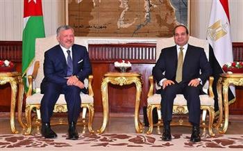 الرئيس السيسي يهنئ ملك الأردن بعيد الأضحى