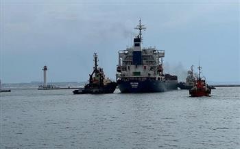 أوكرانيا: خروج أول سفينة على متنها 26 ألف طن من الحبوب من ميناء أوديسا