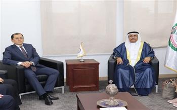 رئيس البرلمان العربي يستقبل سفير جمهورية أوزبكستان بالقاهرة