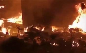 7 قتلى و50 مصابا جراء انفجار صهريج وقود جنوبي ليبيا