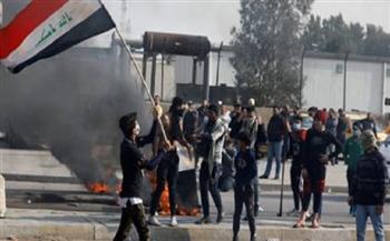 تظاهرات واعتصامات في المنطقة الخضراء ببغداد