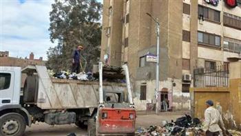 محافظة الدقهلية: رفع 445 طنا من الأتربة والقمامة بنطاق المنصورة خلال حملات نظافة