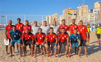 منتخب مصر يفوز على الإمارات في كأس الدار البيضاء للكرة الشاطئية الودية