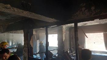 الصحة: الدفع بـ30 سيارة إسعاف لموقع حريق كنيسة أبو سيفين بإمبابة