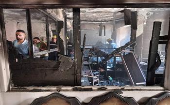 مسئولون ومحافظون ينعون ضحايا حريق كنيسة "أبو سيفين" بالجيزة