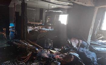 وزير الطيران ينعى ضحايا حريق كنيسة أبو سيفين في إمبابة