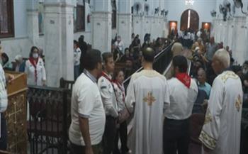 بدء استعدادات الصلاة على جثامين ضحايا حريق كنيسة أبو سيفين 