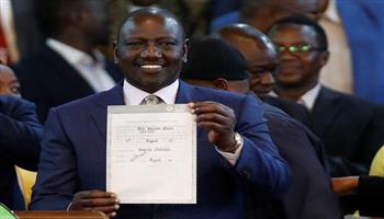 ويليام روتو يفوز بانتخابات الرئاسة الكينية