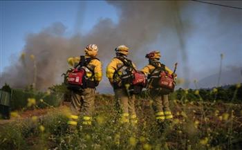 إسبانيا: إصابة 10 أشخاص بعد أن هرب ركاب من قطار توقف بالقرب من حريق غابات