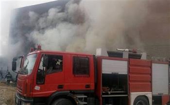 حريق هائل في محل أثاث بمدينة نصر.. وإصابة 5 عمال 