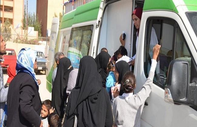 تعرف على مناطق القوافل الطبية بوزارة الصحة اليوم