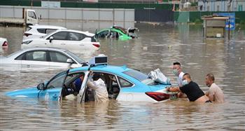 أربعة قتلى و27 مفقودا في فيضانات في الصين
