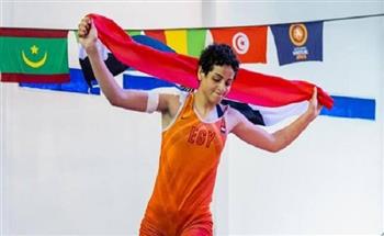 شيماء عاطف تصعد لنصف نهائي بطولة العالم للمصارعة