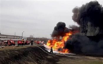 حريق بمستودع للذخيرة بمقاطعة بيلجورود الروسية قرب حدود أوكرانيا دون إصابات