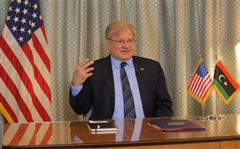 السفير الأمريكي بليبيا يعرب عن شكره للمستشارة الأممية على ما قدمته من عمل