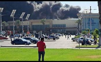 حريق هائل بكارفور الإسكندرية.. وطلب من الطب الشرعي |صور