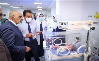 وزير الصحة يوجه برفع كفاءة وتطوير أسرة مستشفى أبوقير التخصصي بالنظام الفندقي 