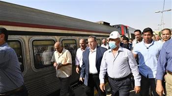 وزير النقل يتابع معدلات تنفيذ تحديث نظم إشارات «القاهرة- الإسكندرية»