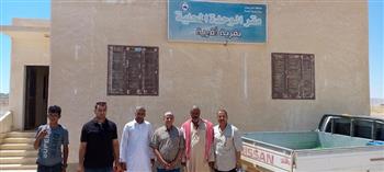 رئيس مدينة الحسنة يتابع المشروعات الخدمية الجارية بقرية الجفجافة 