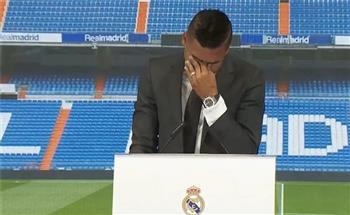 كاسيميرو يودع ريال مدريد بالدموع