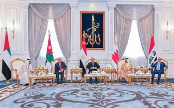 لقاء أخوي.. الرئيس السيسي يستقبل محمد بن زايد وملك الأردن والبحرين والكاظمي (صور)