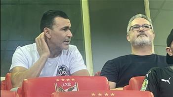 روجيرو ميكالي و«الحضري» يتابعان مباراة فيوتشر وبيراميدز
