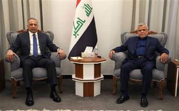 الكاظمي ورئيس "تحالف الفتح" العراقي يؤكدان أهمية الحوار للخروج من الأزمة السياسية