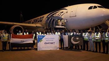 انطلاق مراسم الرحلة الأولى لشحن البضائع جويًا لباكستان