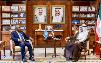 وزير الخارجية الكويتي يبحث مع رئيس الجمعية العامة للأمم المتحدة تعزيز العمل المشترك