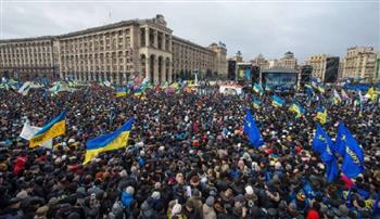 مئات الأوكرانيين يتظاهرون في اليابان للمطالبة بدعم بلادهم وتحقيق السلم