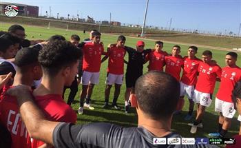 منتخب الناشئين يختتم تدريباته لمواجهة لبنان غدا في كأس العرب