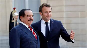 ملك البحرين يعقد جلسة مباحثات مع الرئيس الفرنسى في باريس