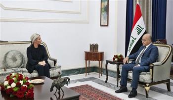الرئيس العراقي: الظروف الحالية تستدعي التزام التهدئة وتغليب المصلحة الوطنية العليا