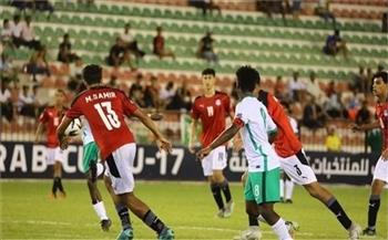 انطلاق مباراة مصر وسوريا في كأس العرب للناشئين
