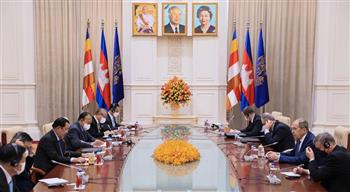 لافروف يتلقي رئيس وزراء كمبوديا