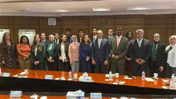 الشباب والرياضة تواصل فعاليات برنامج زيارة وفد الطلاب الأمريكيين لمصر