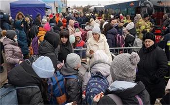 وصول 100 ألف لاجئ أوكراني إلى فرنسا منذ بداية العملية العسكرية الروسية