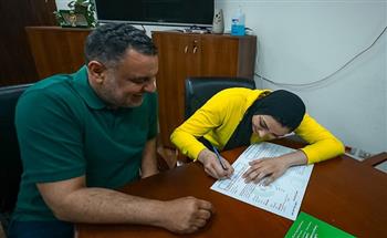 الأهلي يجدد عقد آية الشامي 4 مواسم مع «سيدات الطائرة»