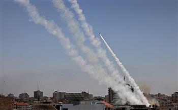 إطلاق صواريخ من قطاع غزة في اتجاه مناطق ومدن إسرائيلية