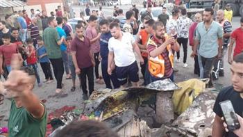 إصابة عدد من الفلسطينيين في تجدد الغارات الإسرائيلية بشمال غزة