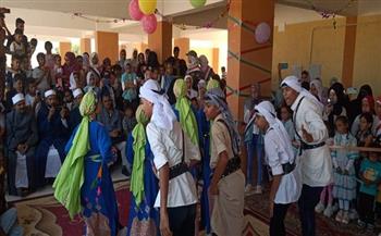 انطلاق قافلة الوديان الثقافية بمدينة الحسنية بوسط سيناء 