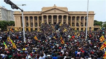 تظاهرات في سريلانكا للمطالبة بحل البرلمان