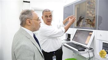 رئيس جامعة طنطا يبحث آليات تشغيل مستشفى 57357 بطنطا