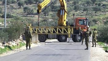 الاحتلال الإسرائيلي يغلق بلدة بالخليل بعد حرق برج بموقع عسكري