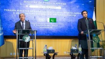 وزير الخارجية الباكستاني يلتقي الأمين العام للأمم المتحدة